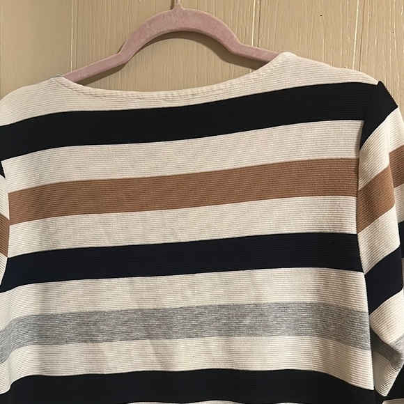 Talbots Classic Striped Knit Top - Picture 9 of 11